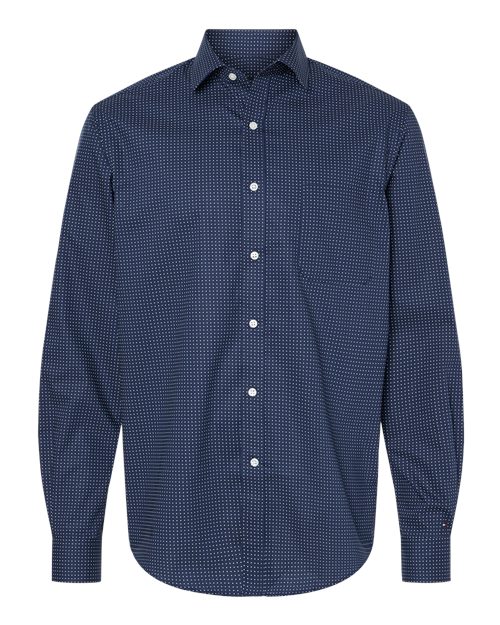 Tommy Hilfiger Polka Dot Button Up