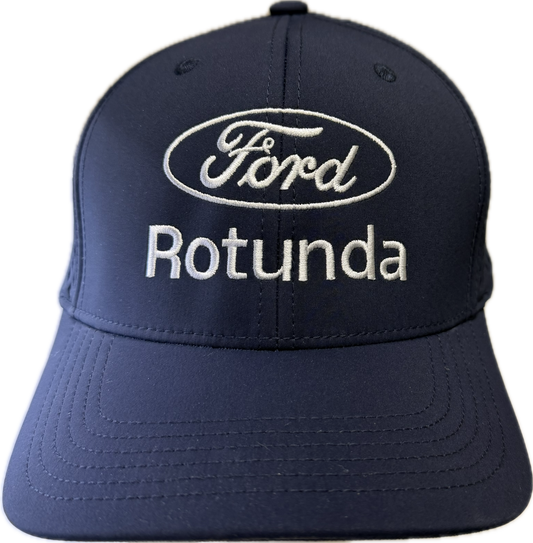 Rotunda Performance Flex Cap-Navy